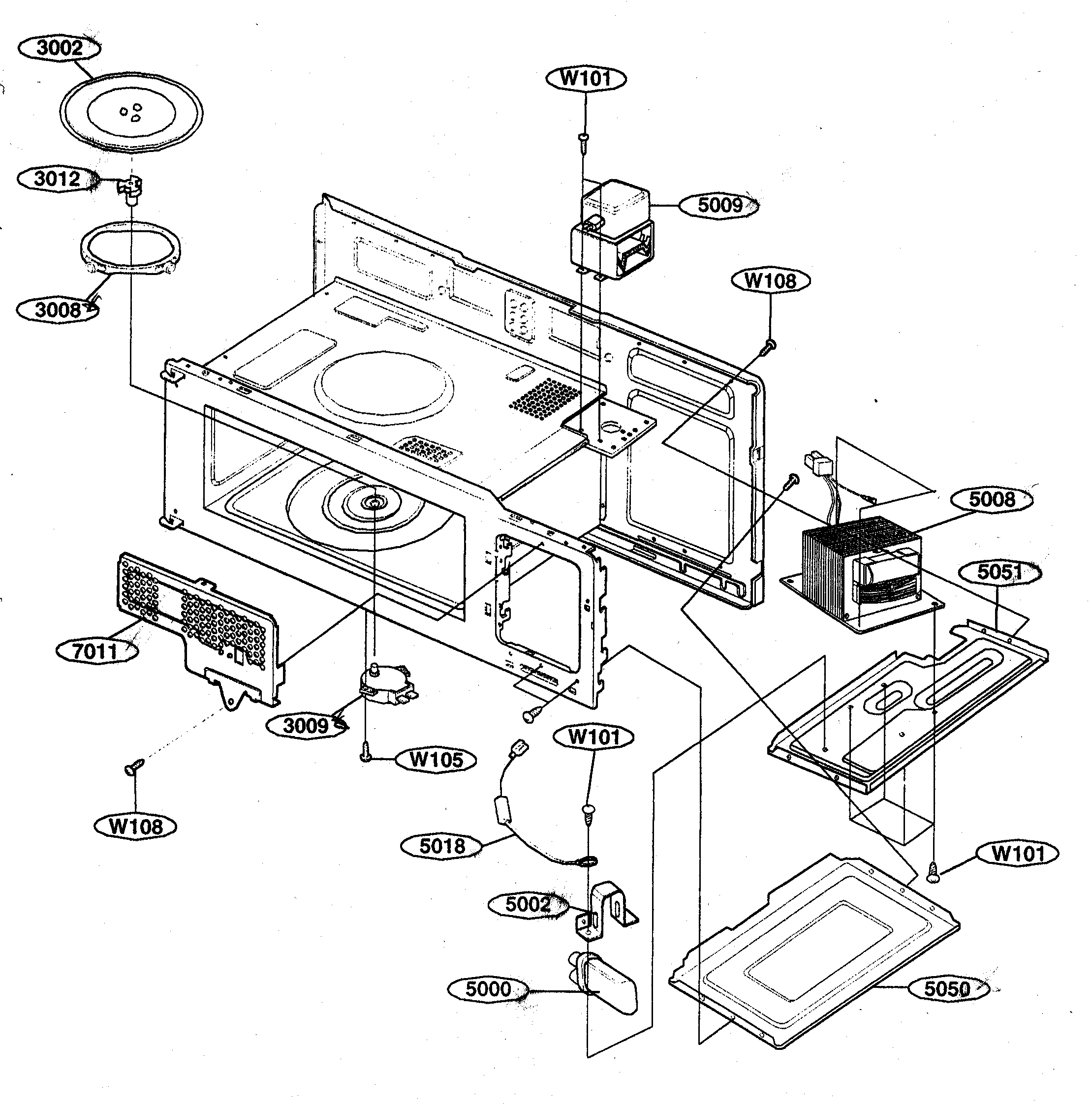 Interior parts 1