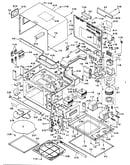 Oven cabinet/unit chassis