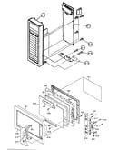 Control panel/door parts