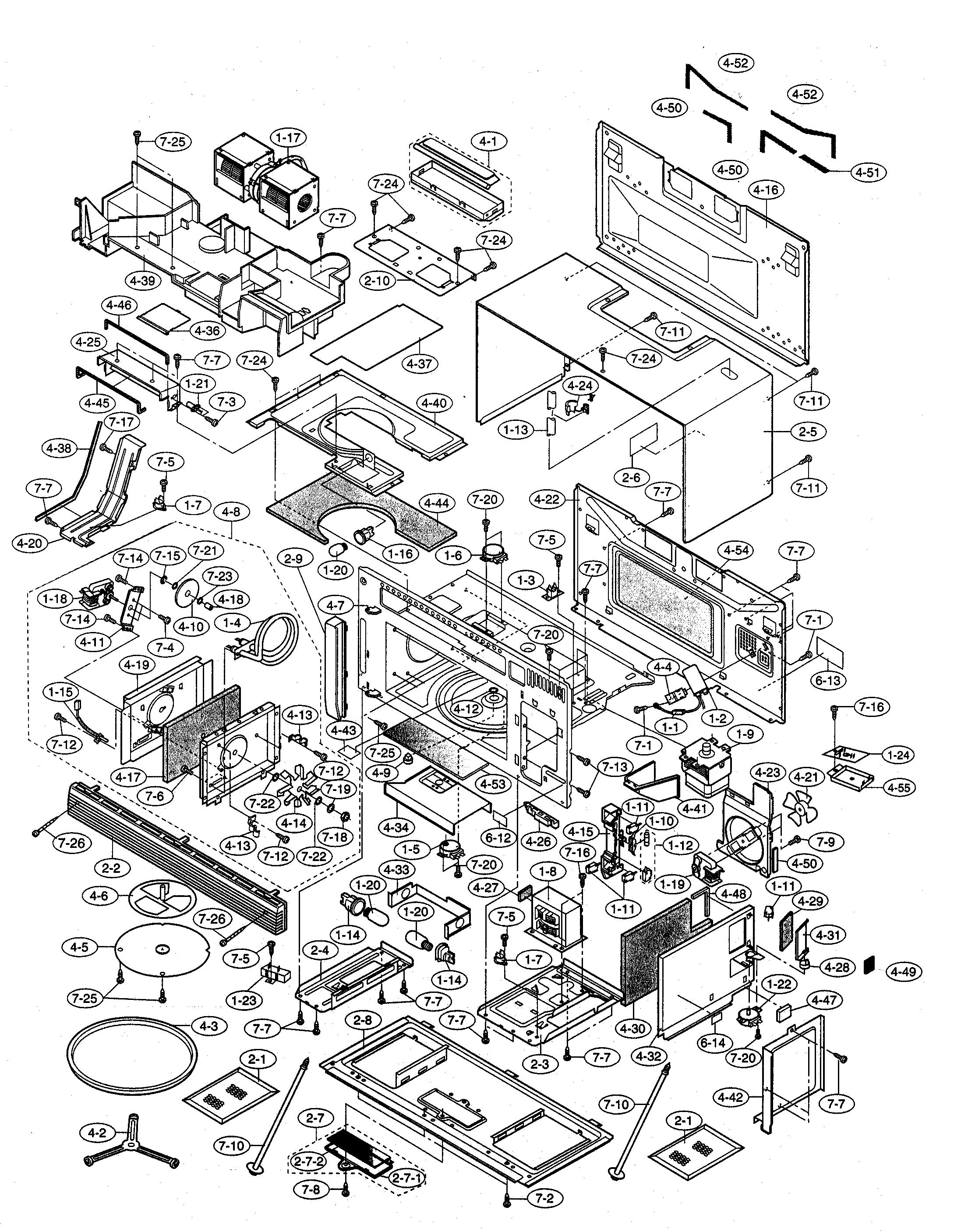 OVEN/CABINET PARTS