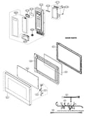 Control panel/door parts