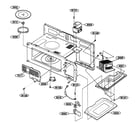 Kenmore 72162622200 interior parts 1 diagram