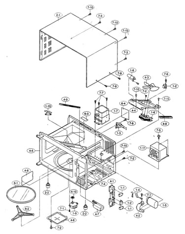 Oven/cabinet parts
