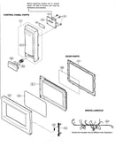 Control panel/door/miscellaneous