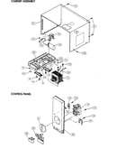Cabinet assy/control panel