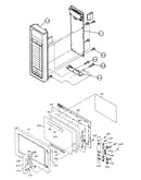 Control panel/door parts
