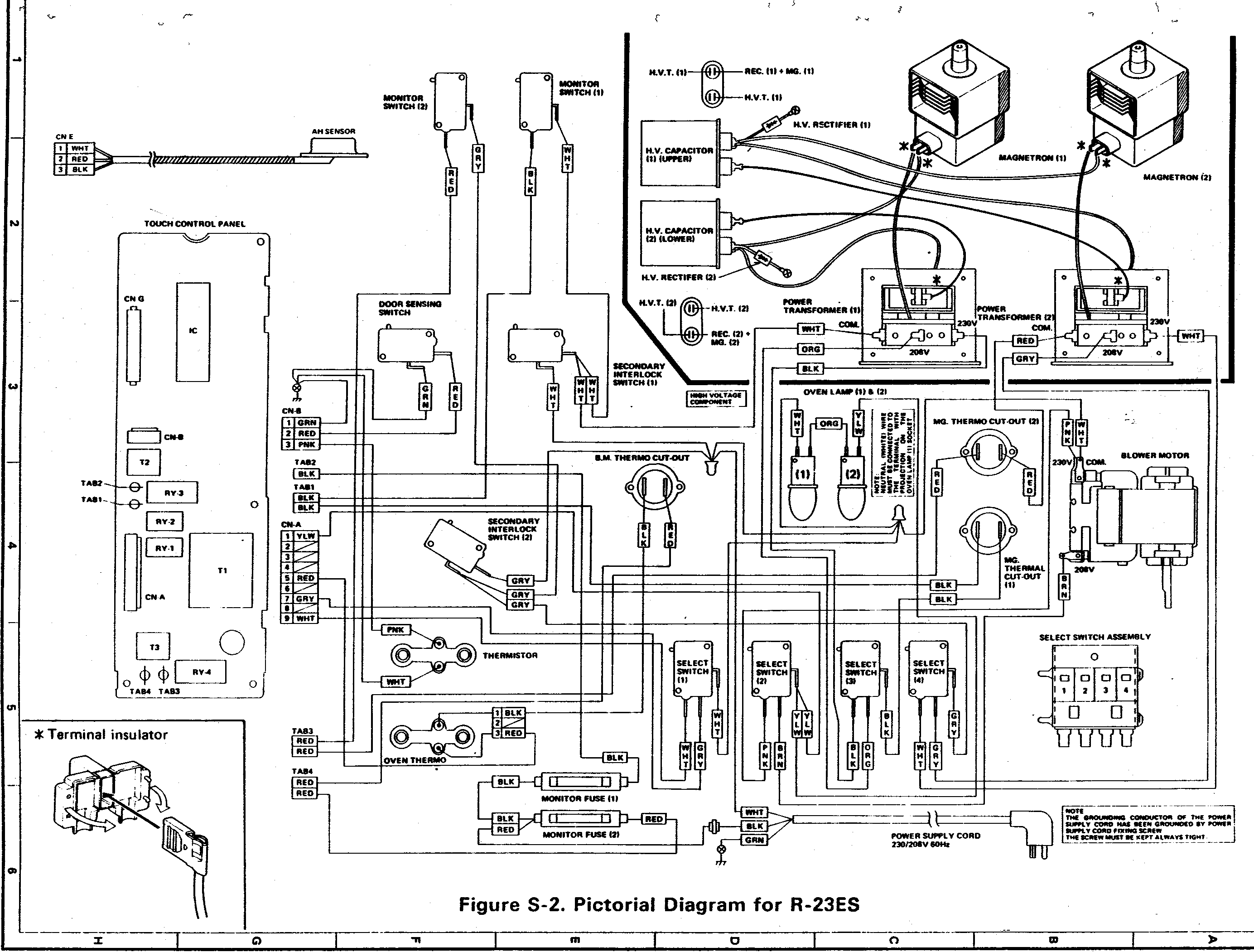 WIRING DIAGRAM R-23ES