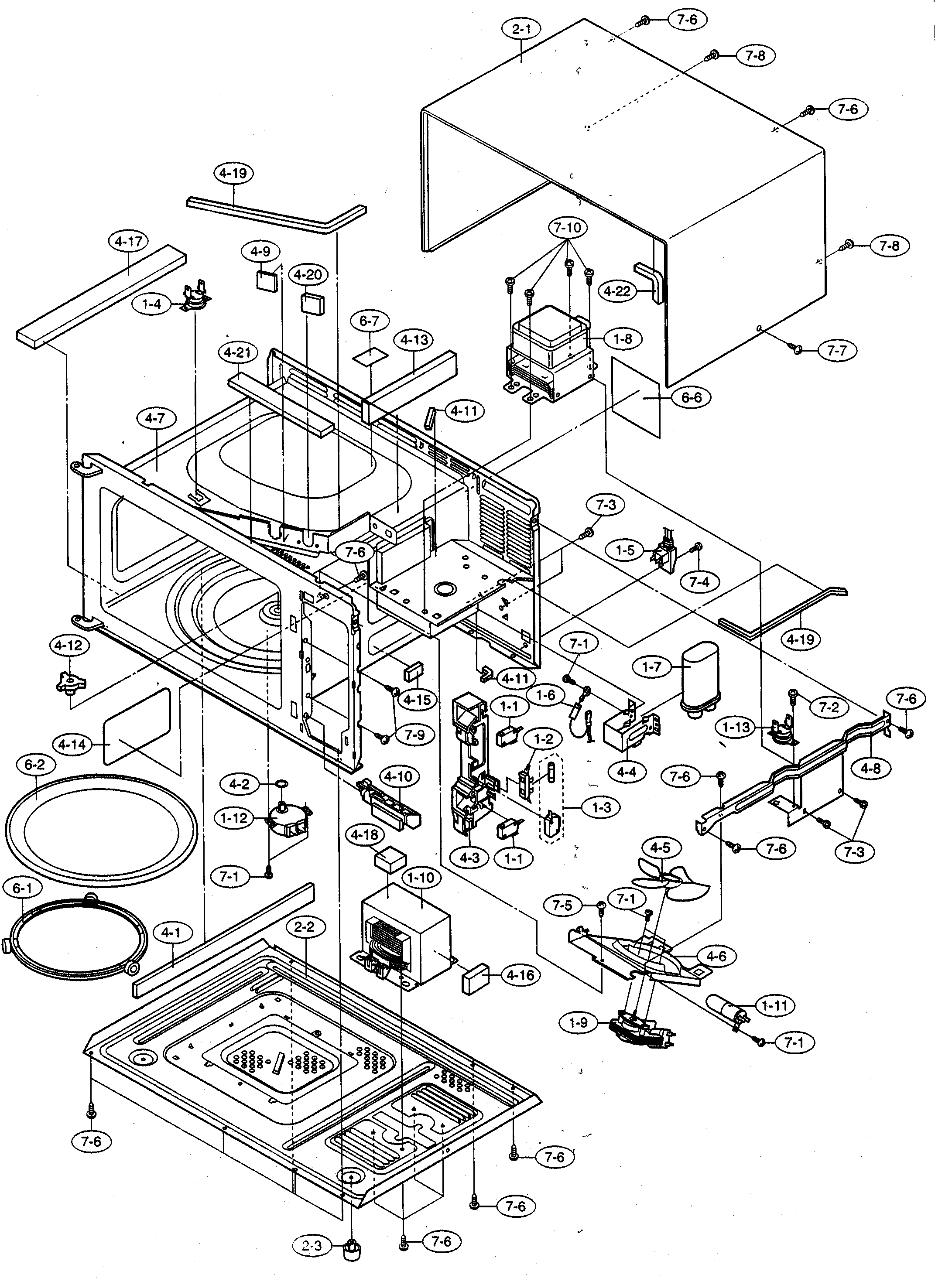 Oven/cabinet parts