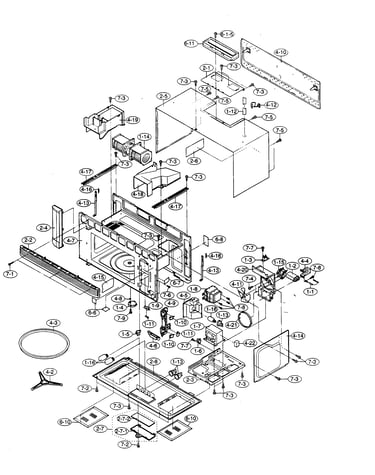 Oven/cabinet parts