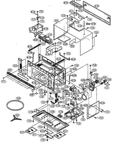 Oven/cabinet parts