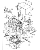 Oven/cabinet parts