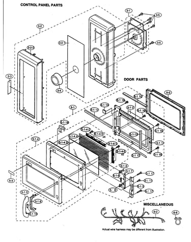 Control panel/door/miscellaneous