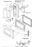 Control panel/door parts/miscellaneous