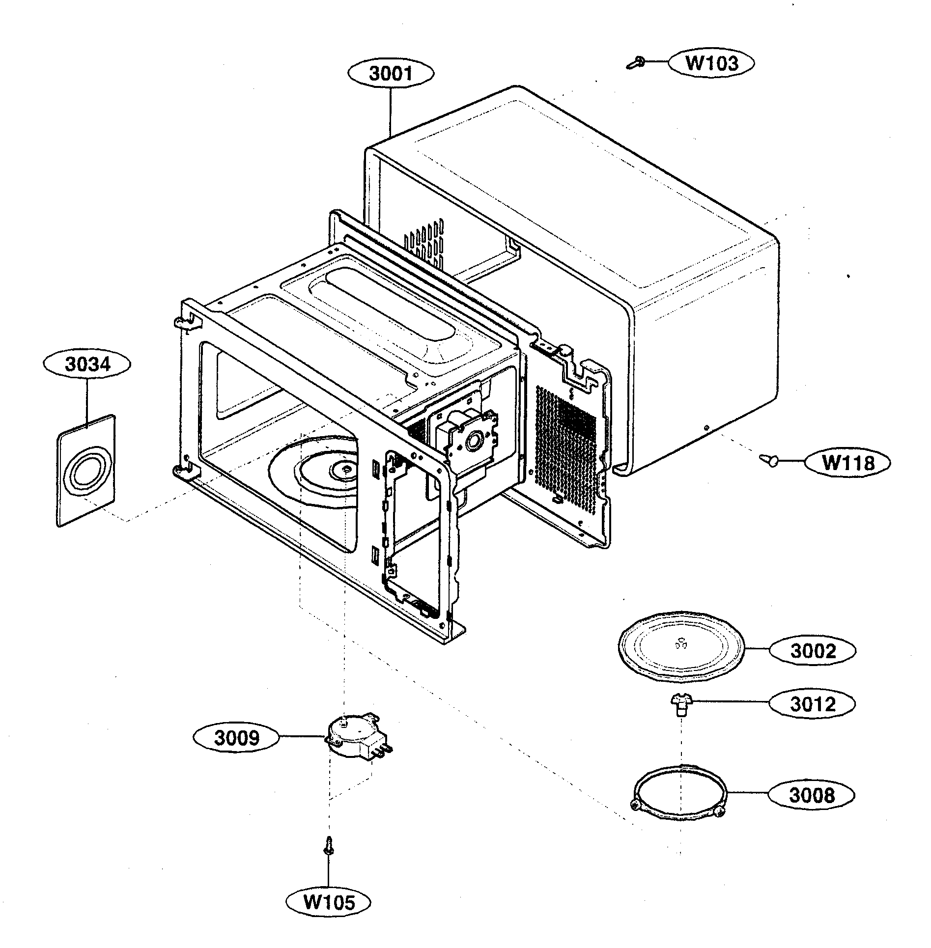 Oven cavity