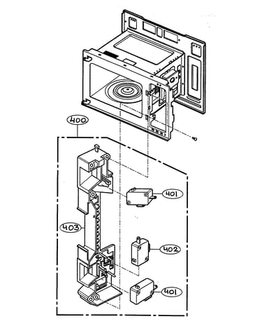 Latch board parts