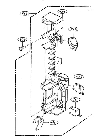 Latch board parts