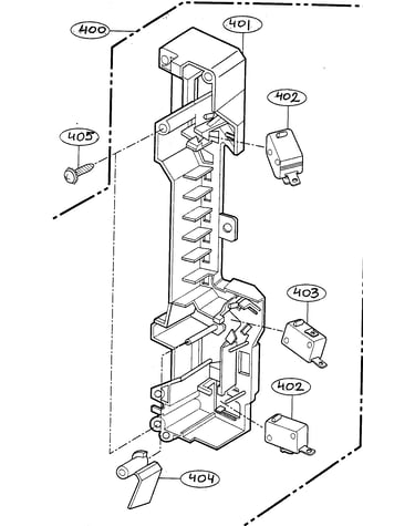 Latch board parts