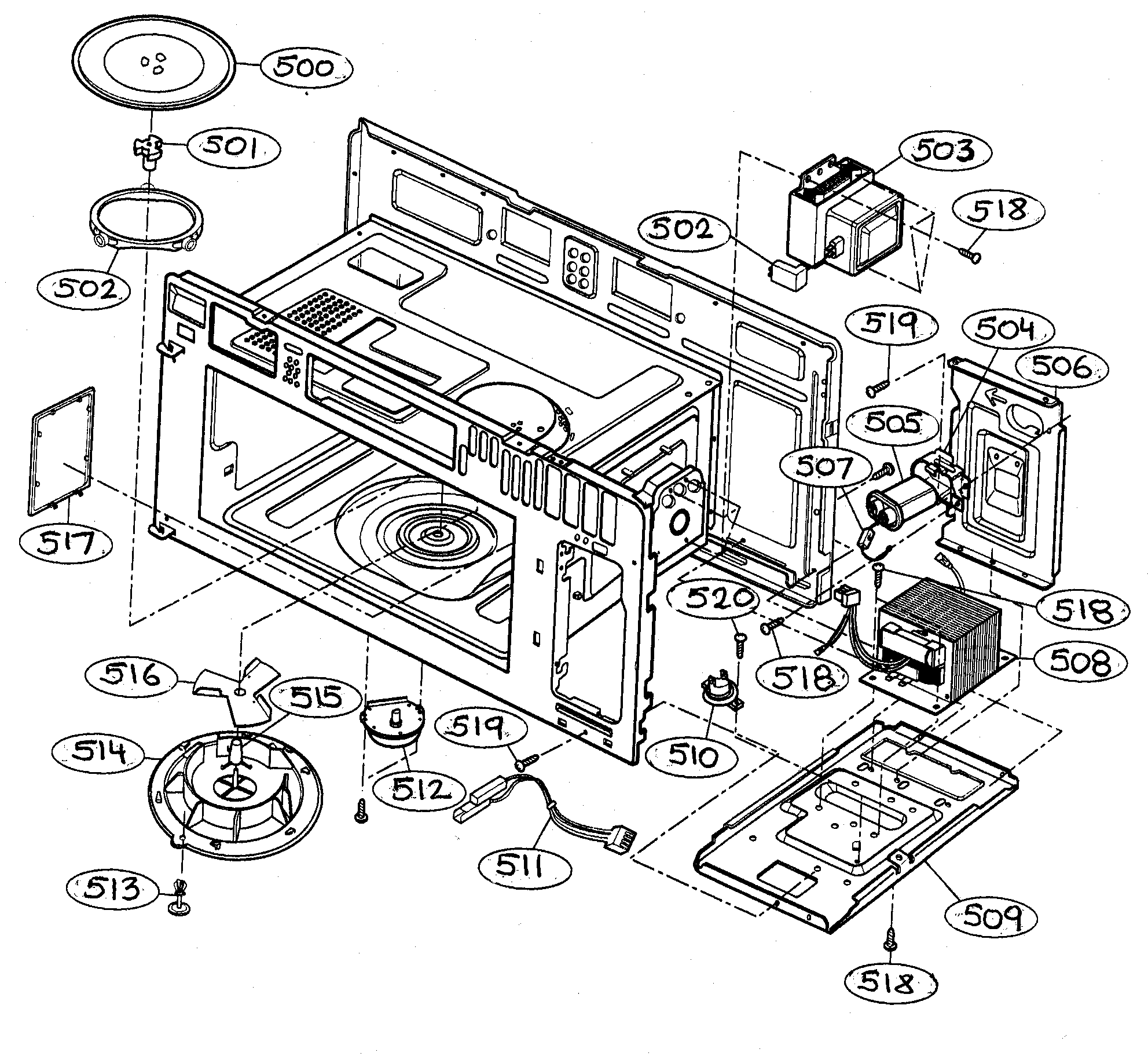 Interior parts 1