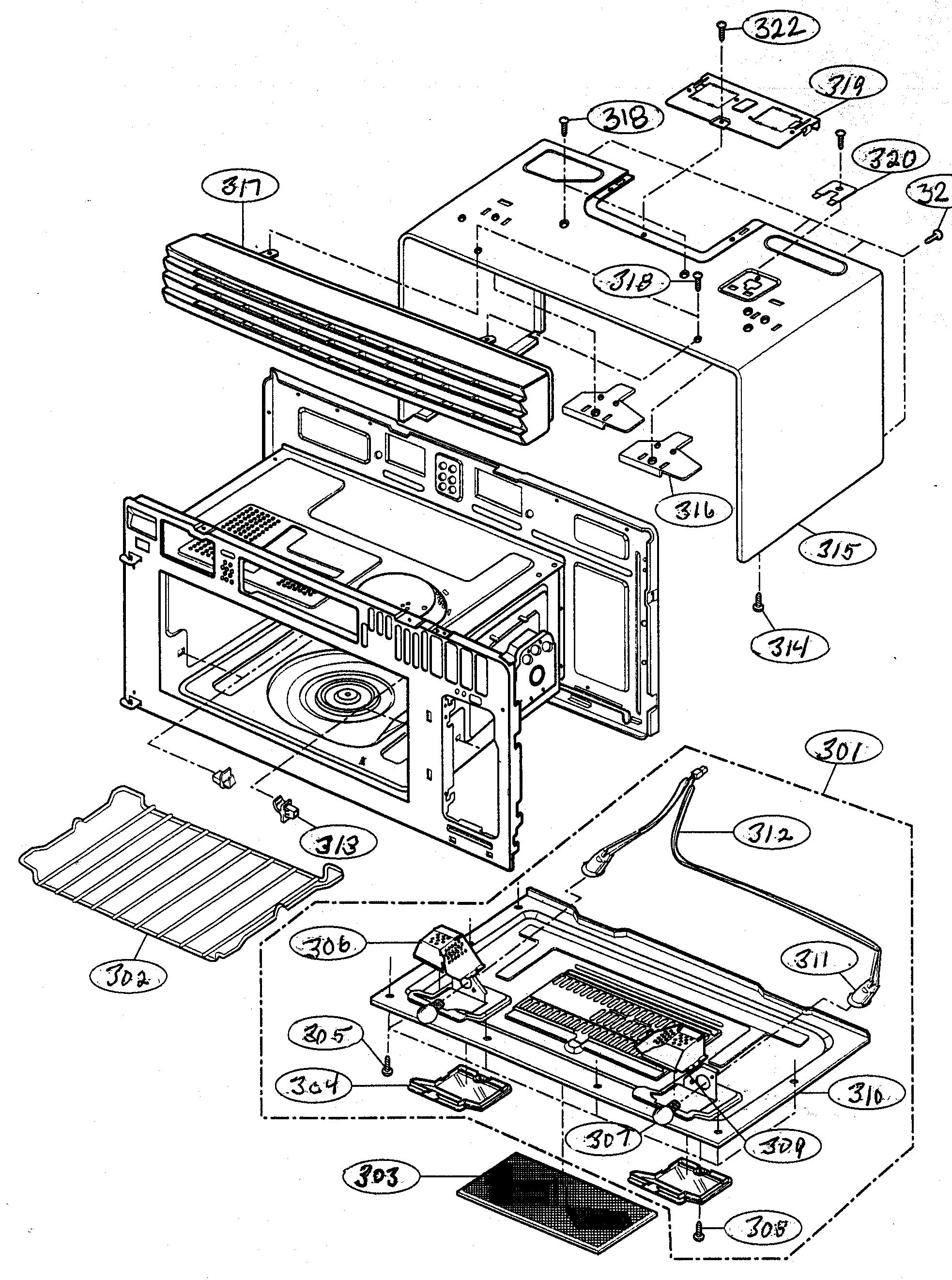 Oven cavity