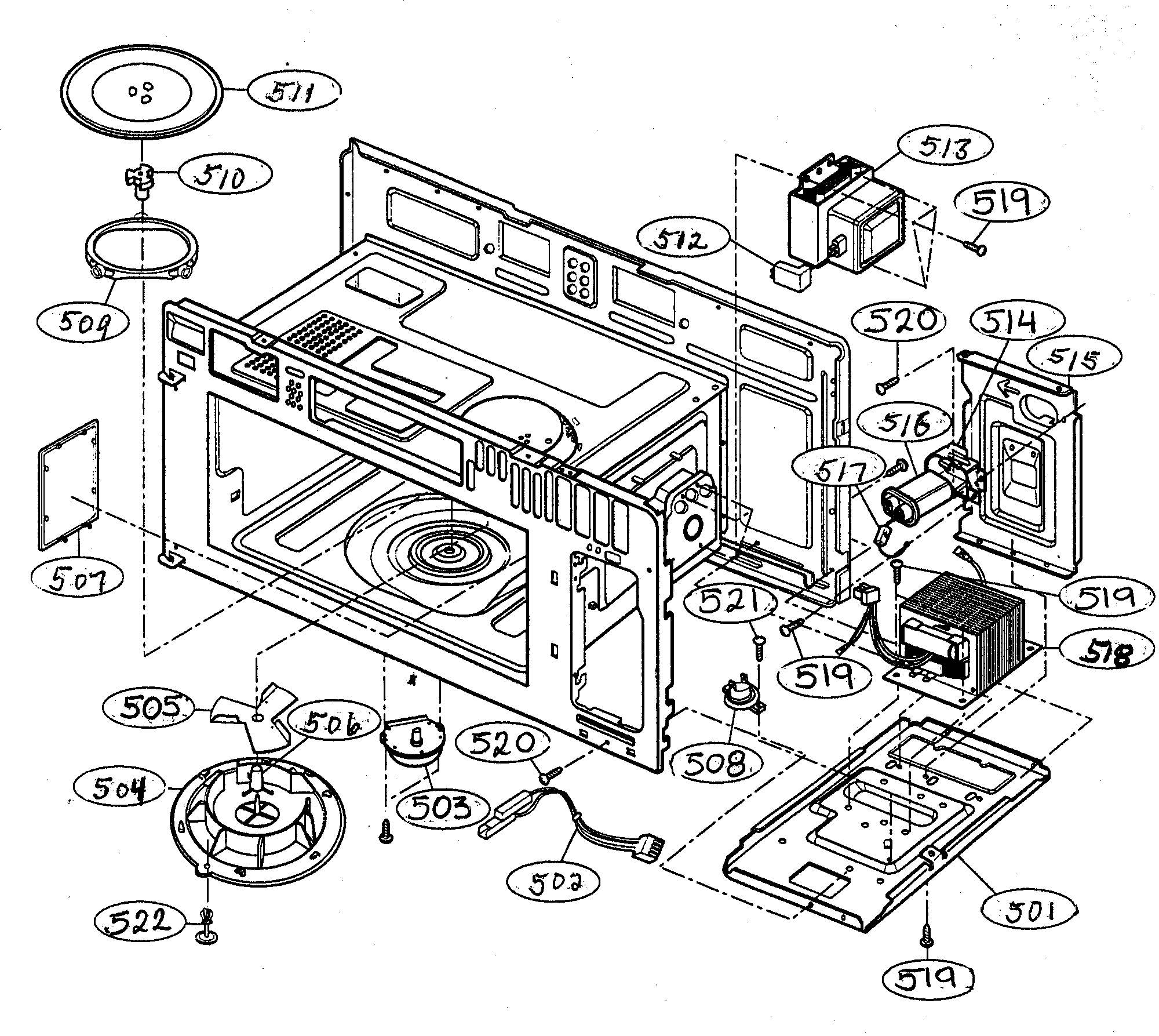 Interior parts 1
