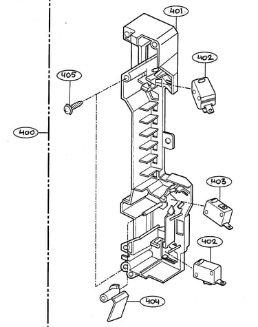 Latch board parts
