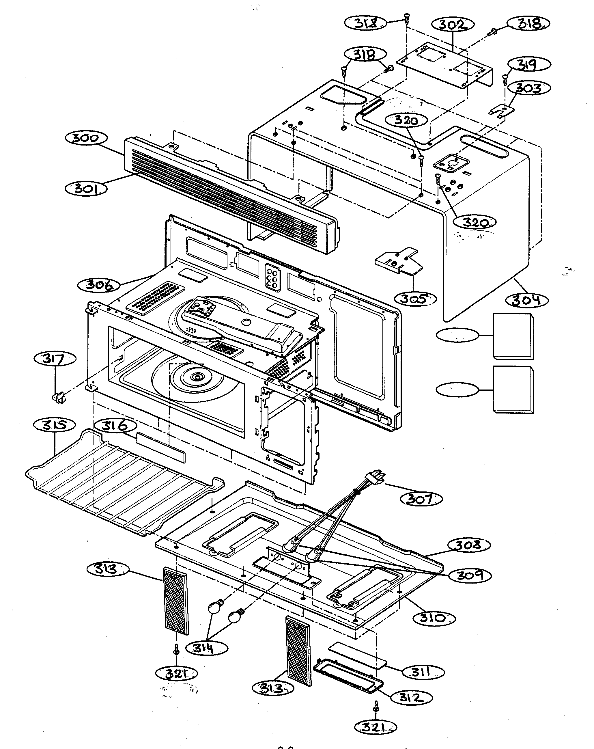 Oven cavity