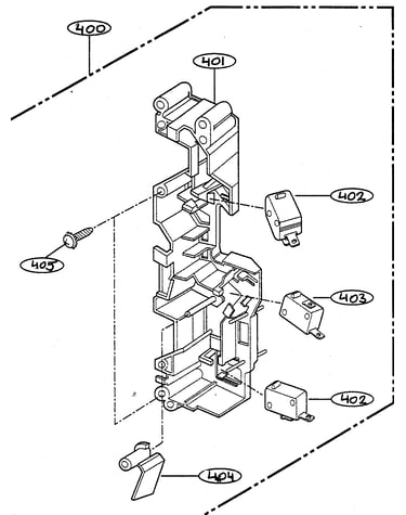 Latch board parts