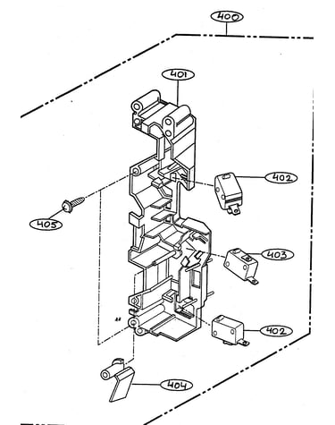 Latch board parts