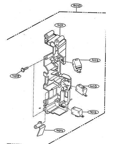 Latch board parts