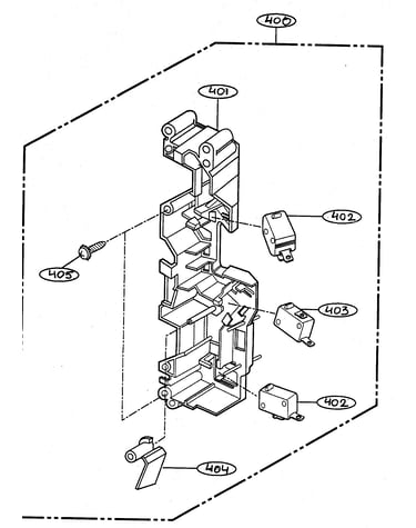 Latch board parts