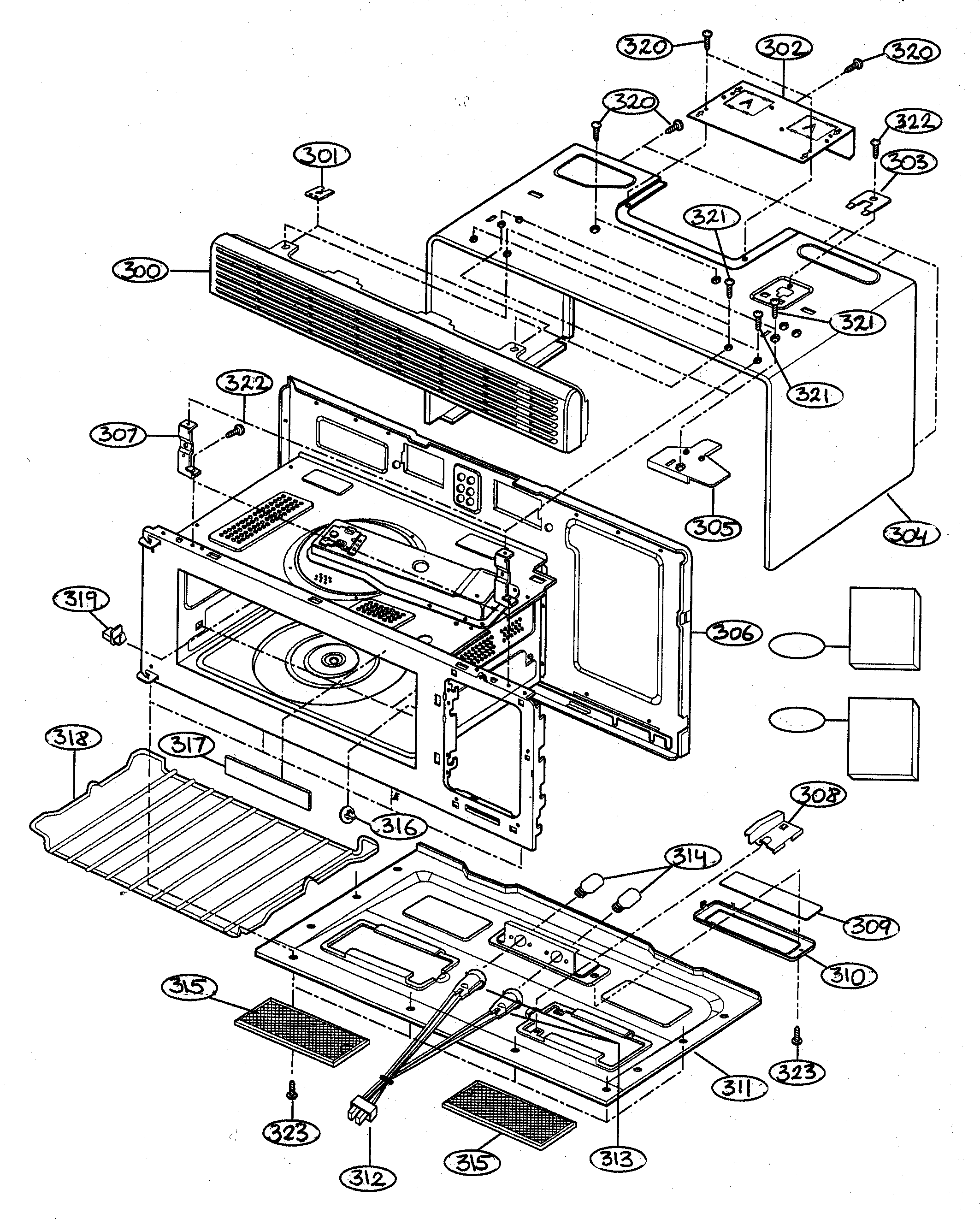 Oven cavity