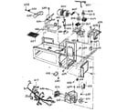 Goldstar MV-1155W interior parts 2 diagram