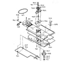 Goldstar MV-1155W plate chamber assy diagram