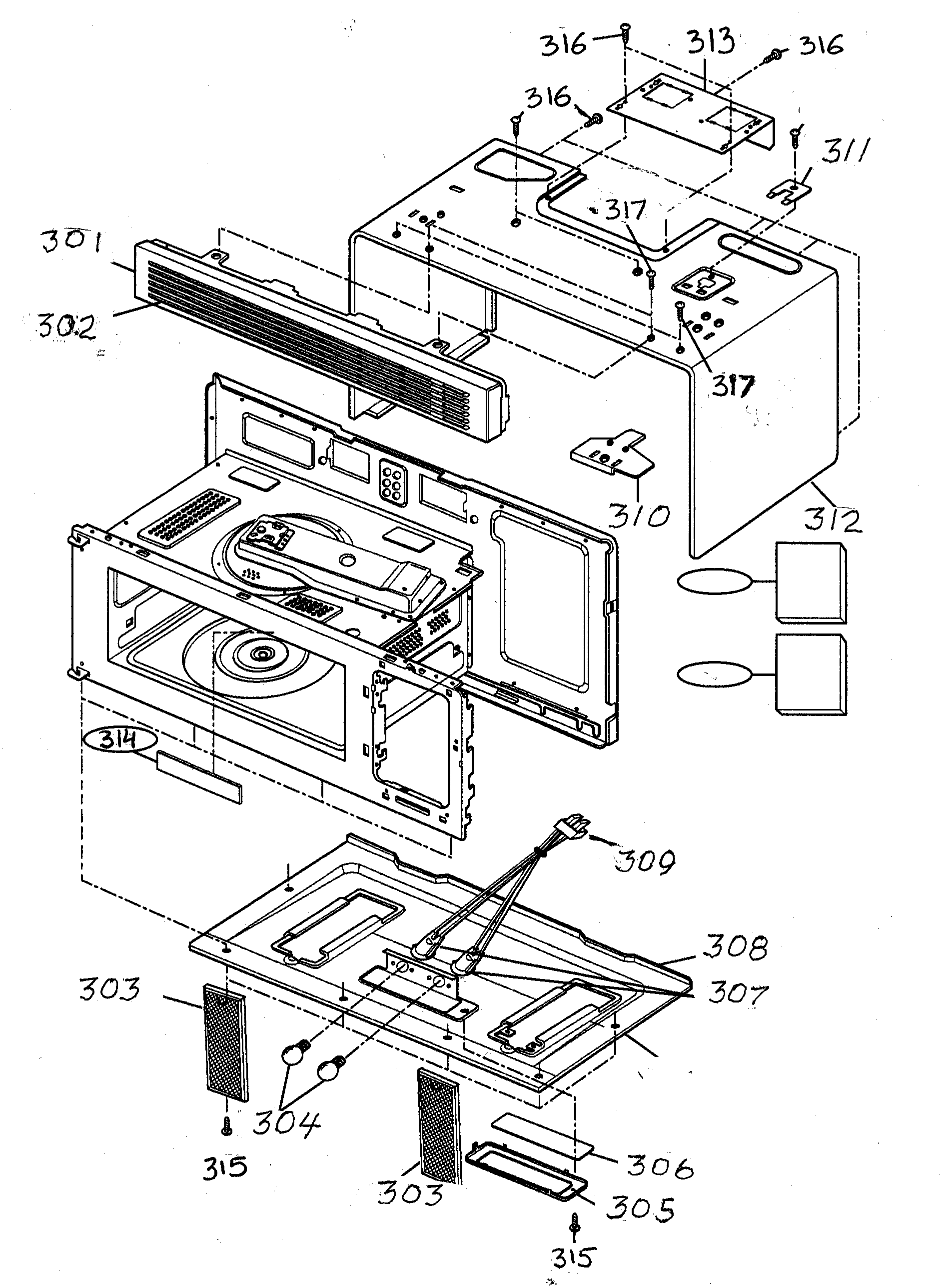 Oven cavity
