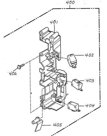 Latch board parts