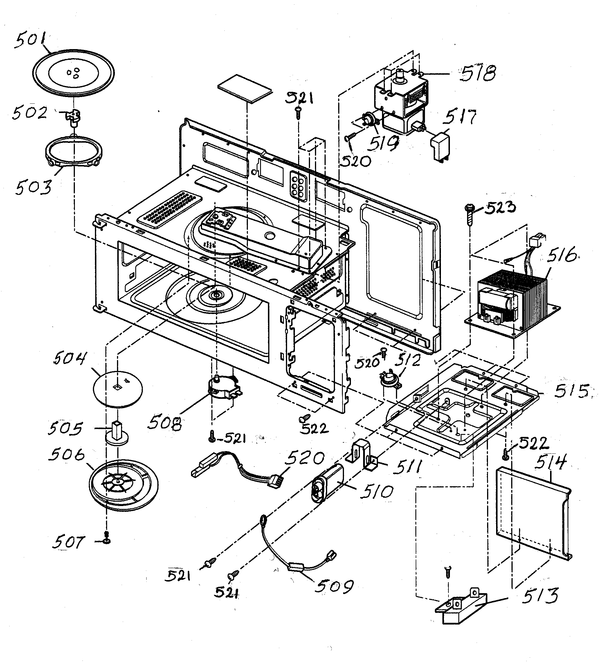 Interior parts 1