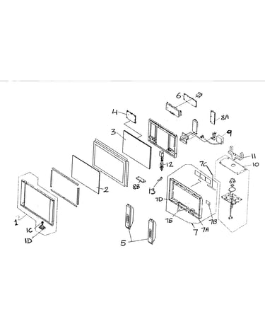 Cabinet parts,32hdt20m