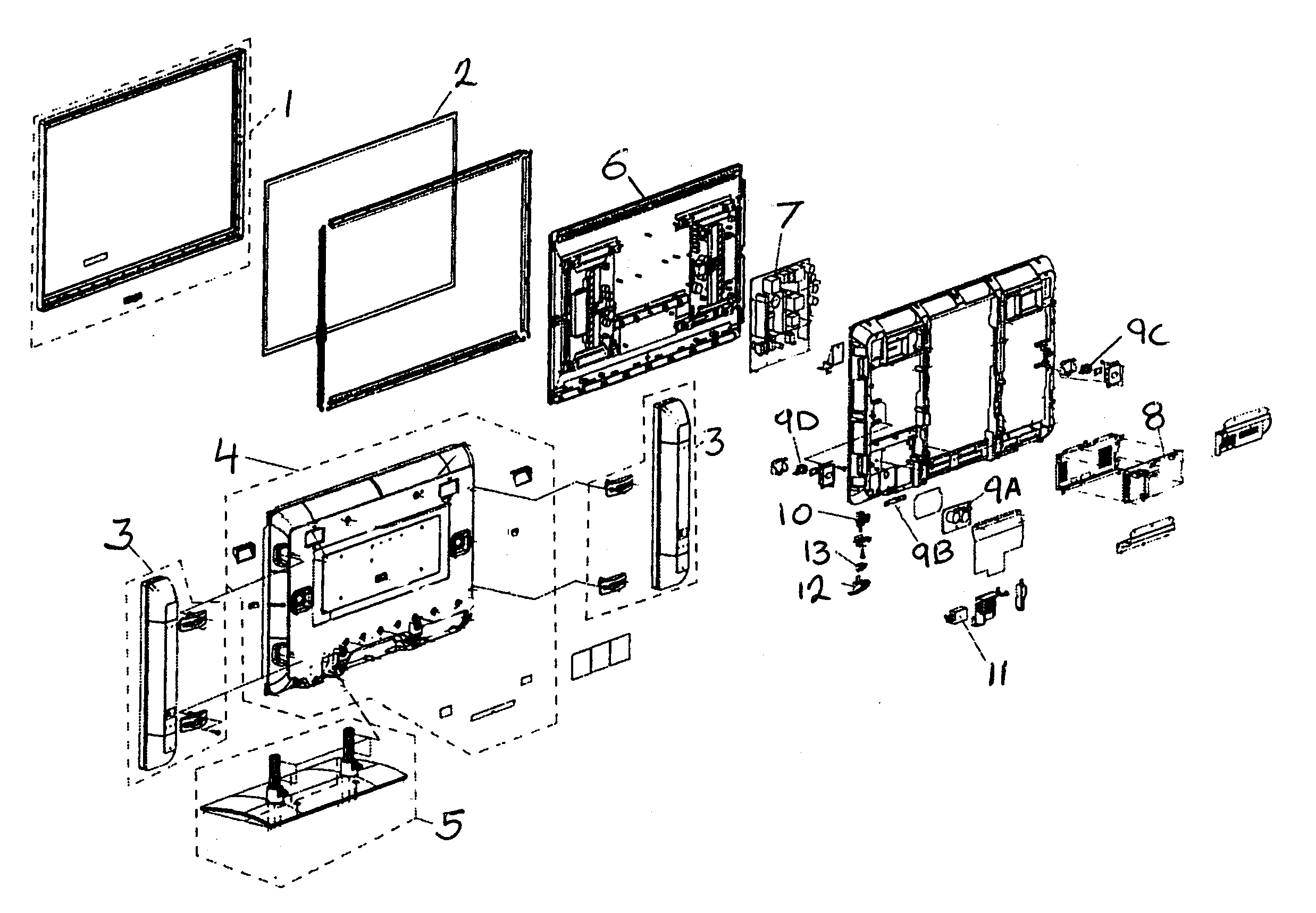 Cabinet parts,42hdt20m