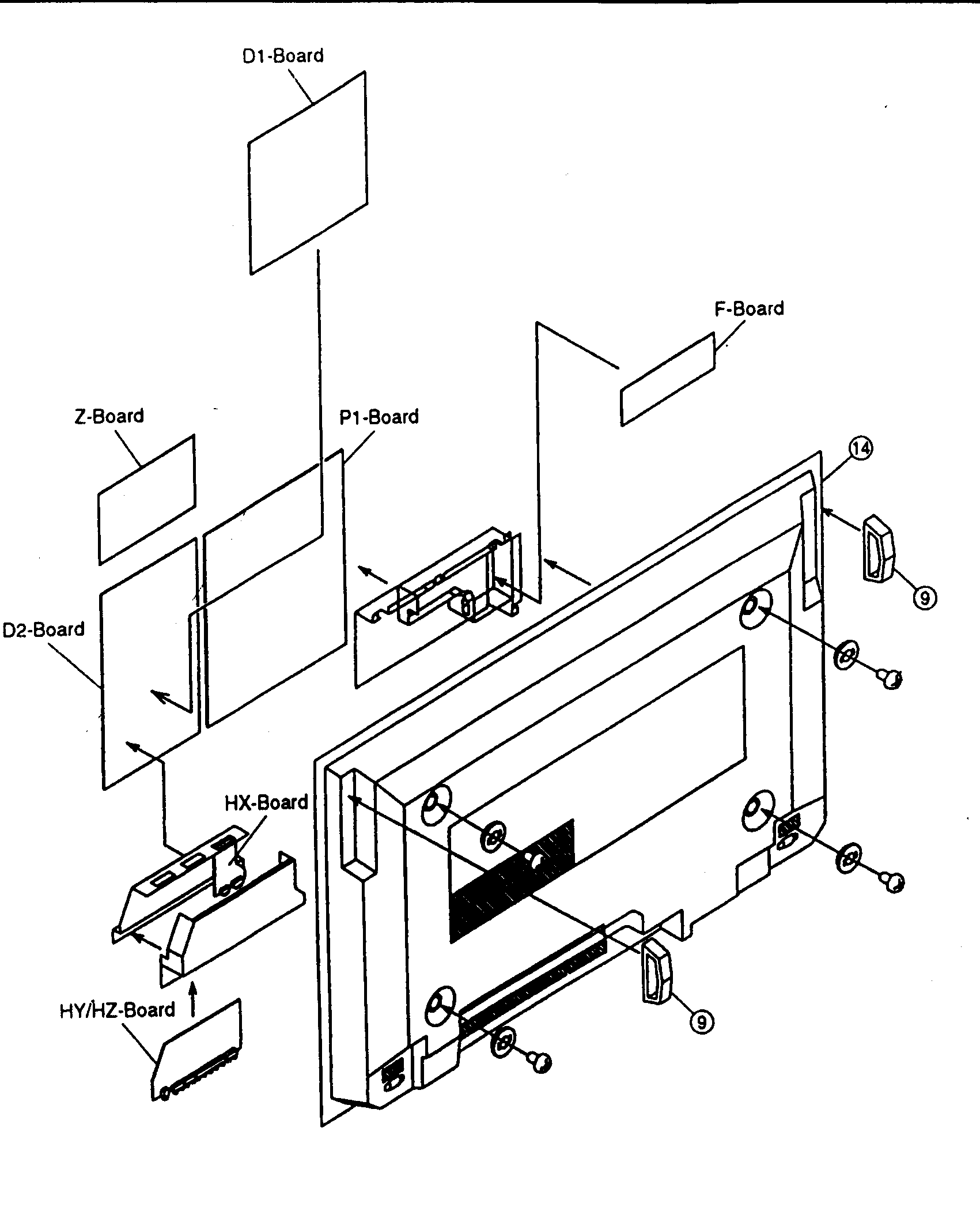 BACK CABINET PARTS