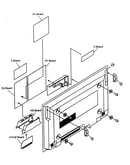 Back cabinet parts