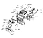 RCA RS2600 cabinet parts diagram