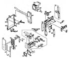 JVC GR-DVP7USI cabinet parts 1 diagram