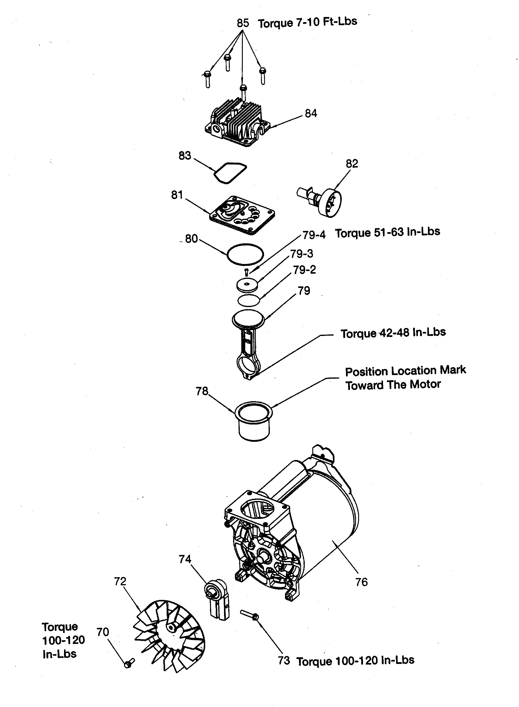 Official Craftsman 919167220 air compressor parts | Sears