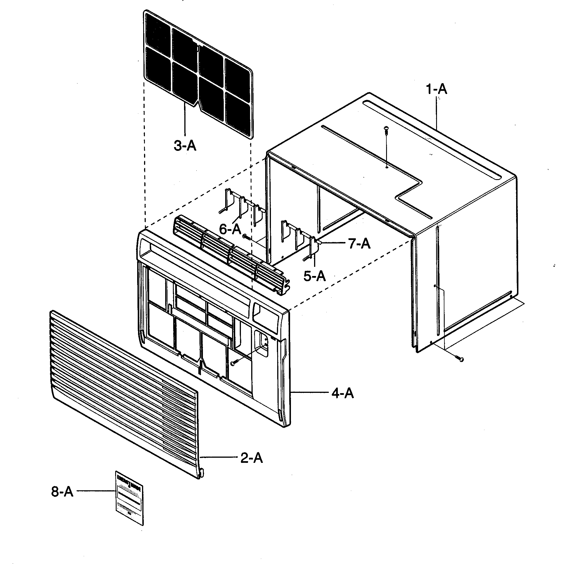 Front cabinet