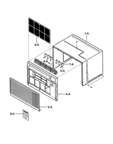 Front cabinet