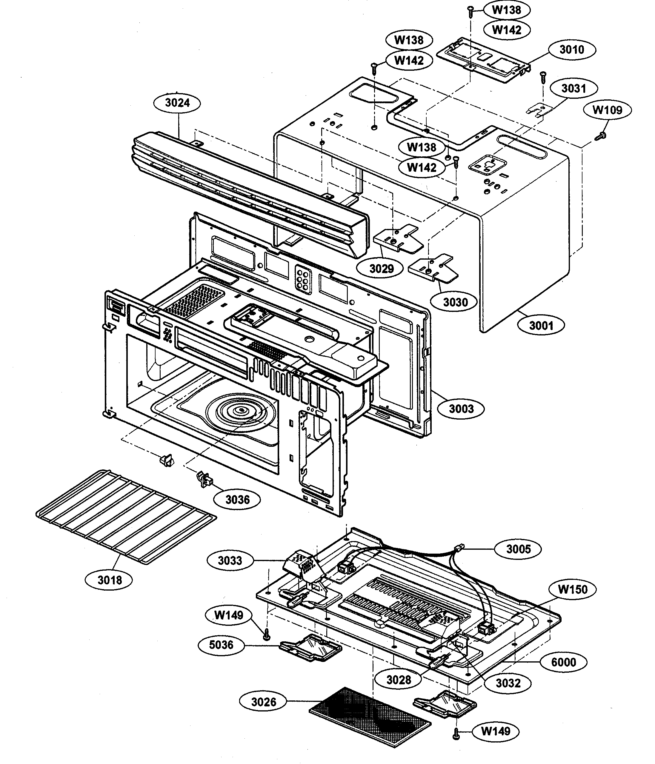 Oven cavity