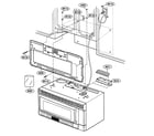 Kenmore 72163663300 instalation parts diagram
