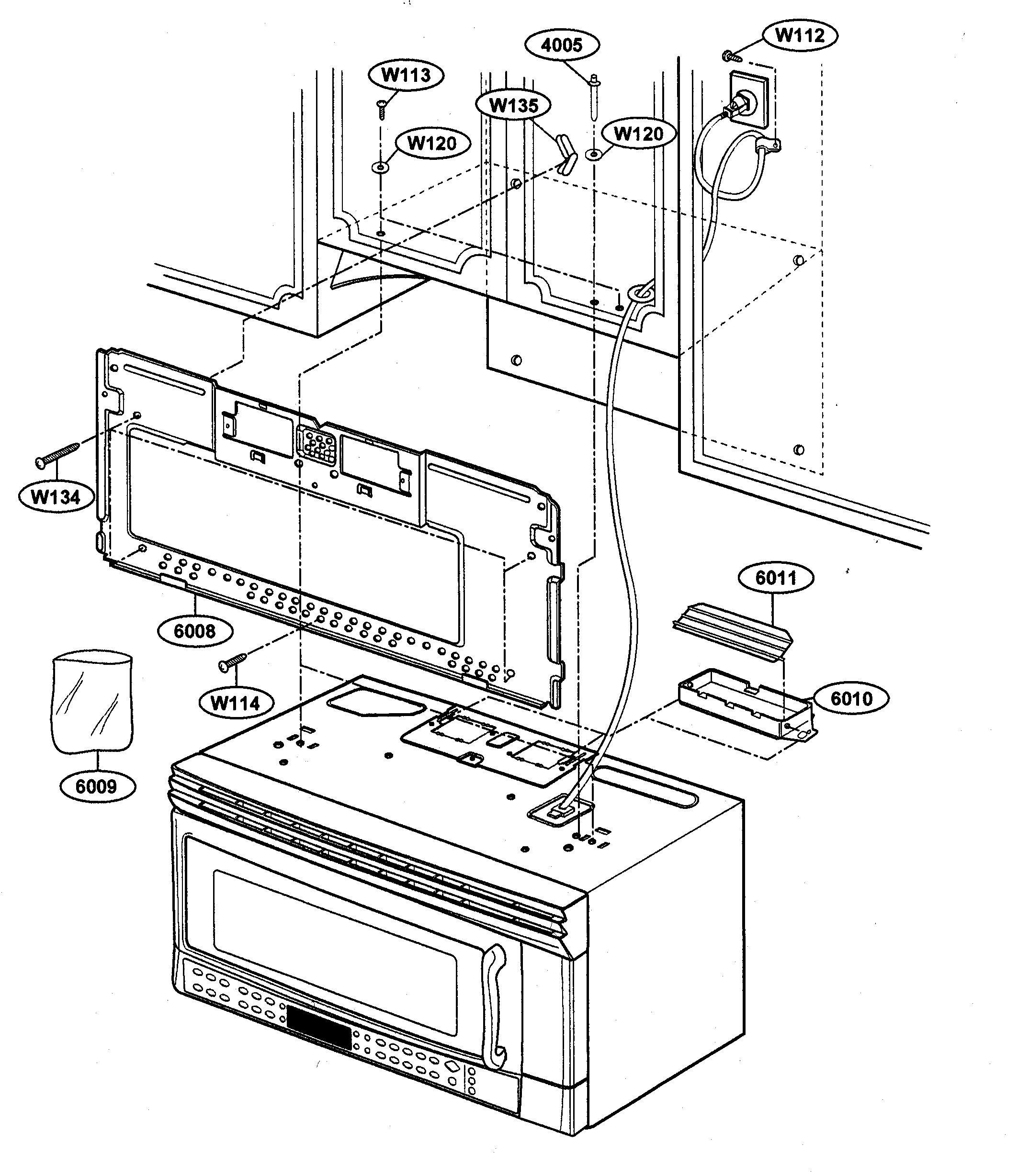 Instalation parts