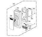 Kenmore 72163689300 controller parts diagram