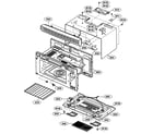 Kenmore 72163689300 oven cavity diagram